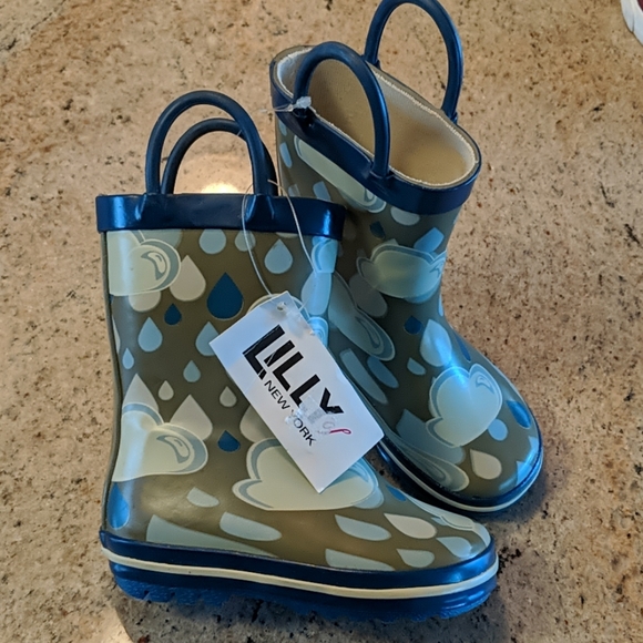 Lilly of New York Other - NEW Rain Boots Toddler Boy 9